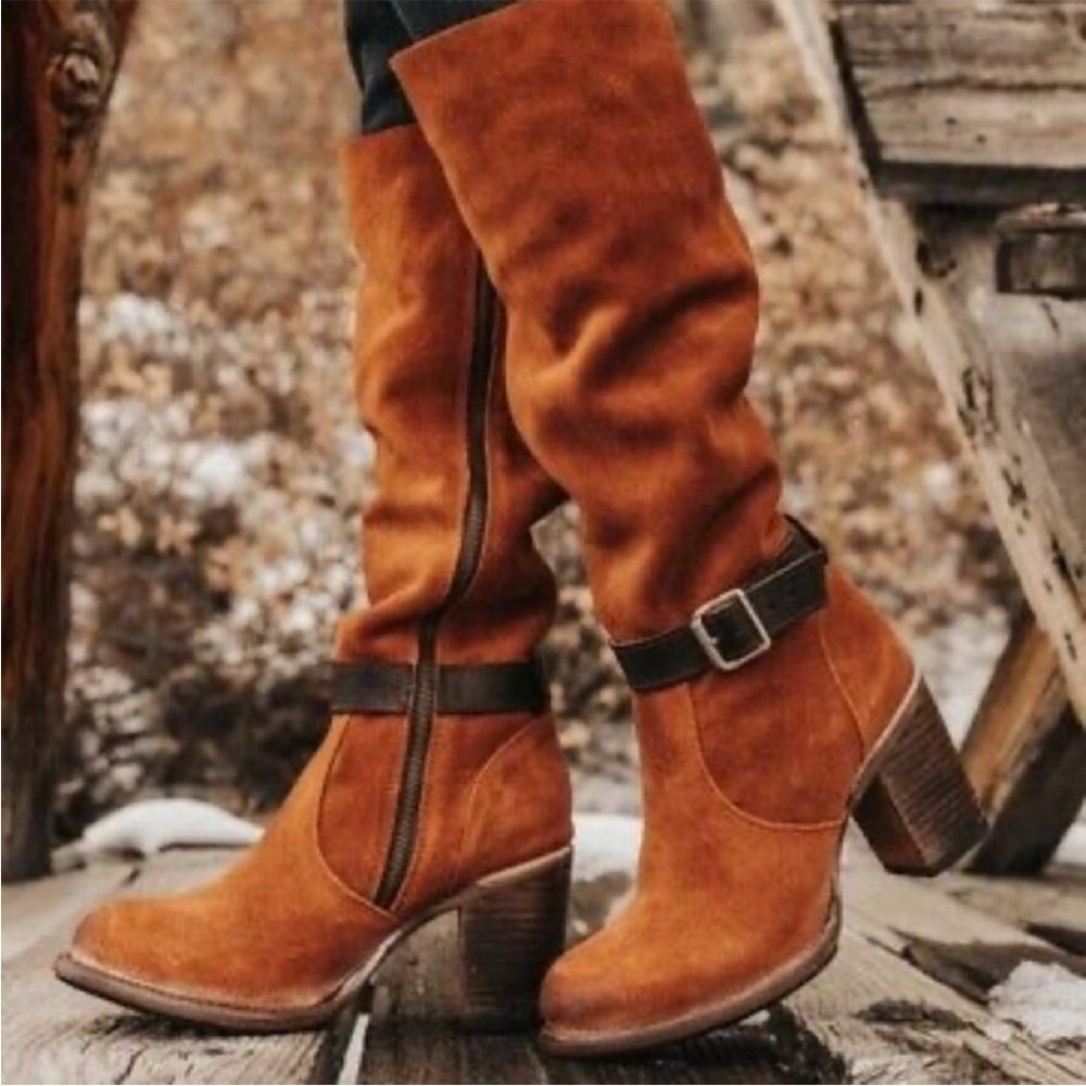 Freebird Holland Tall Suede Leather Boots Women’s 11